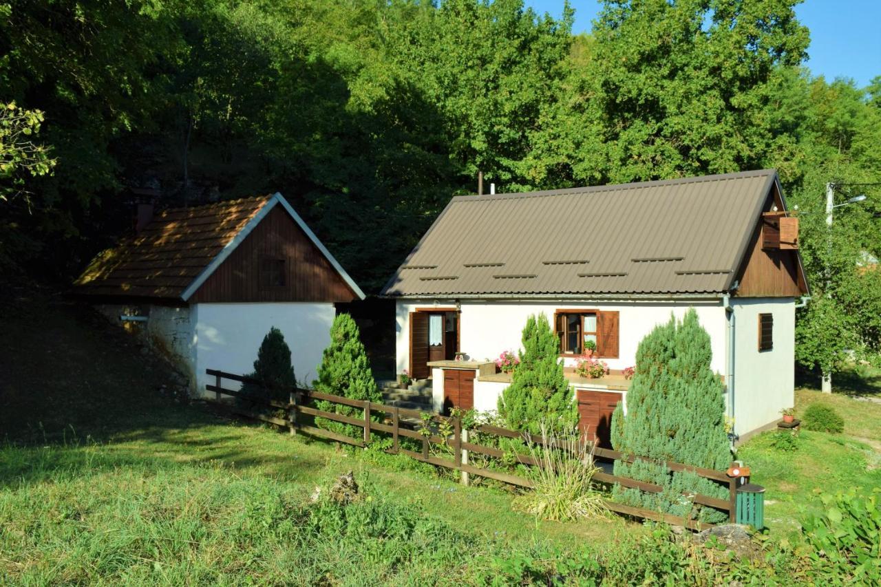 Cosy Chalet In Gospic With Jacuzzi And Mountain View Exterior photo